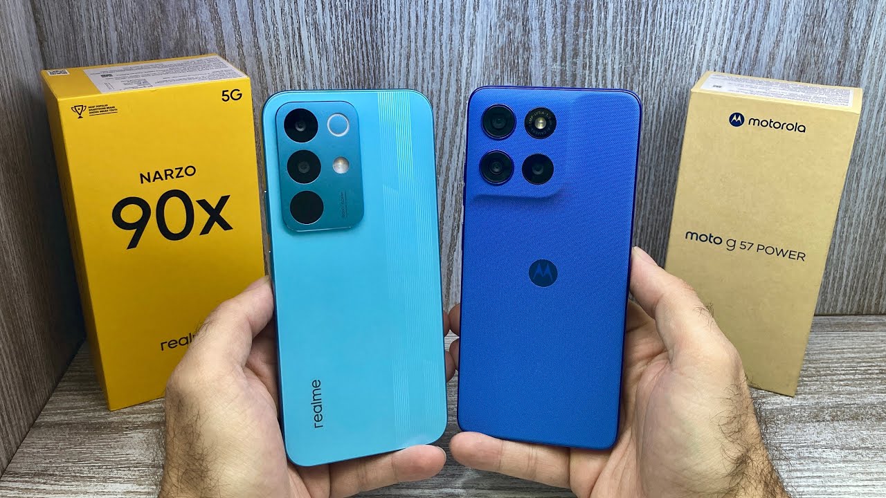 Realme Narzo 90x 5g vs Moto G57 Power 5g - Best Konsa ? | Gaming Processor 🎮| Best Camera 📸 