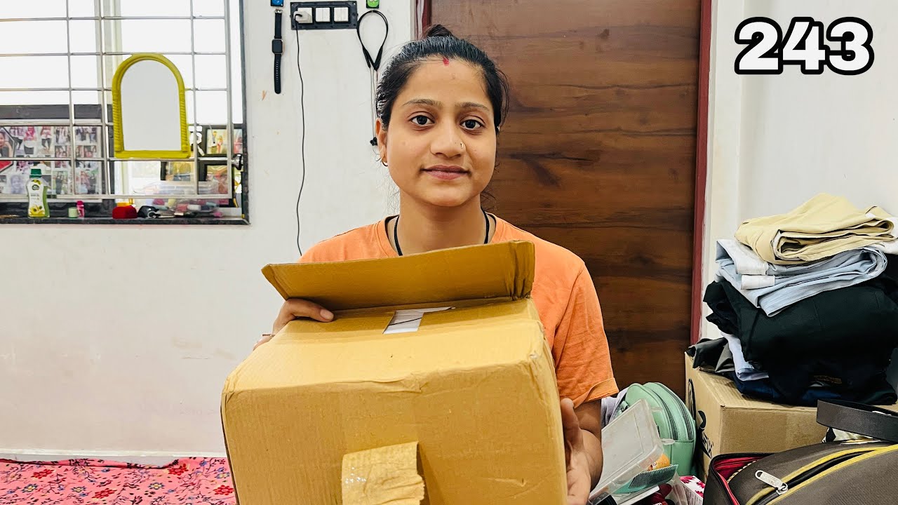 Fir Parcel 📦 Aa Gaya Aarti Ka ￼