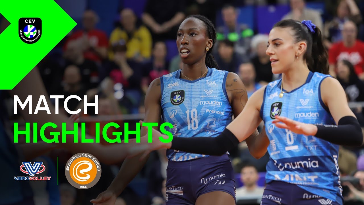 Highlights | Numia Vero Volley MILANO vs. Eczacibasi Dynavit ISTANBUL | CEV CL Volley 2025
