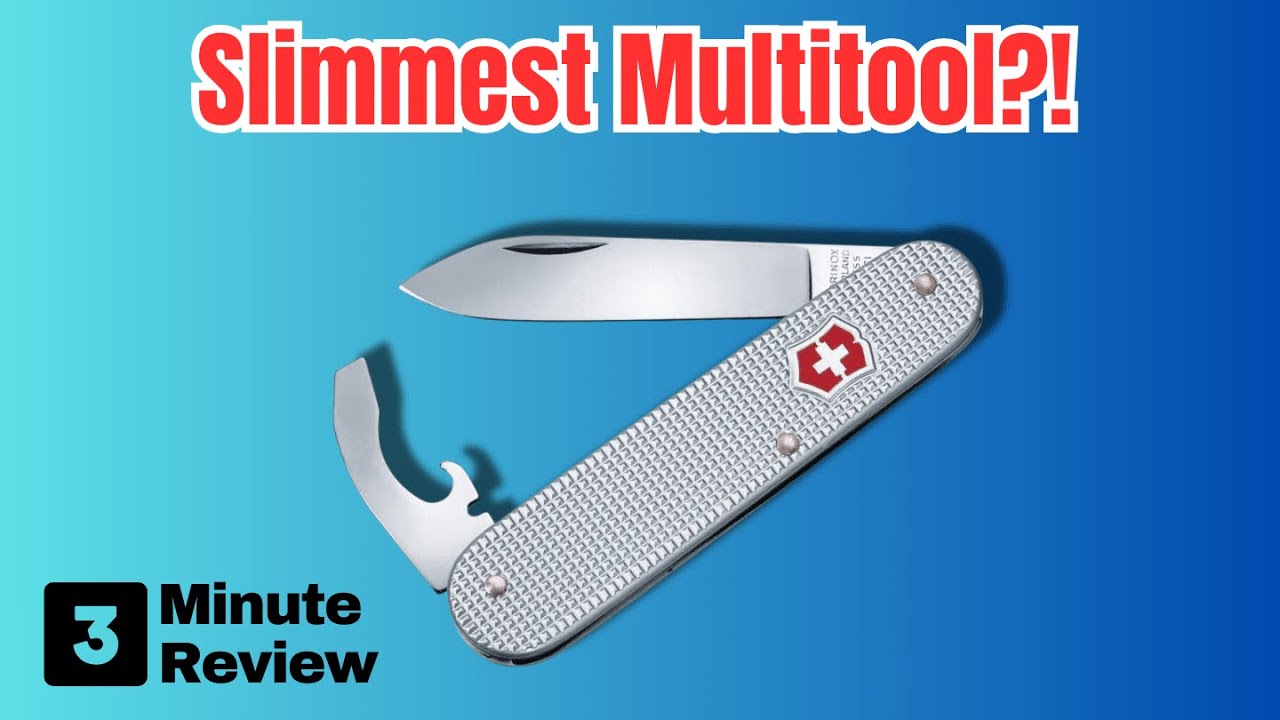 Самый тонкий мультитул? Victorinox Bantam Alox — 3-минутный обзор #victorinox #edc