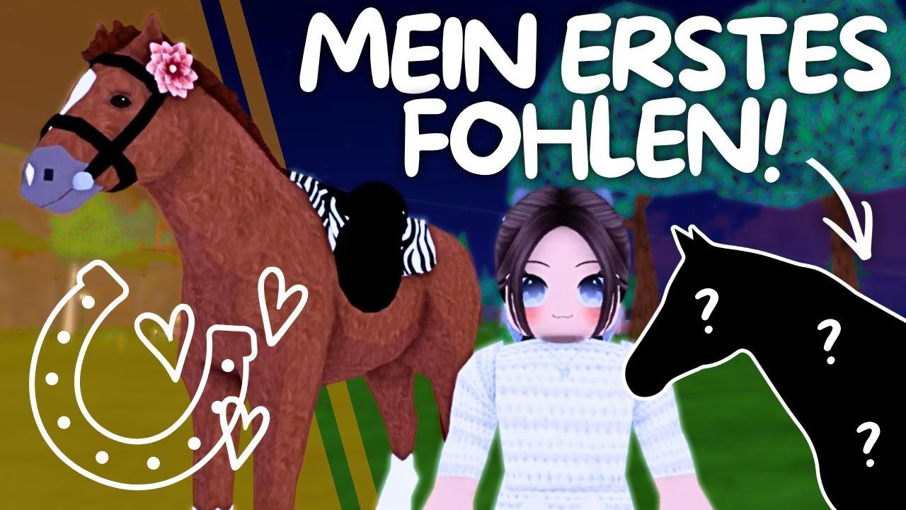 Wir ZÜCHTEN Pferde! Aber es bleibt nicht bei einem Fohlen | Horse Valley - Roblox | Gameplay deutsch