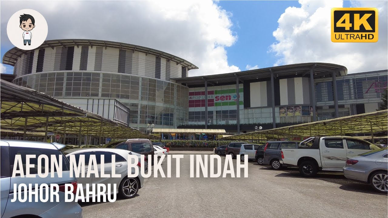 Walking In AEON Mall Bukit Indah | Shopping Mall | Johor Bahru Malaysia | Walking Tour 2022 [4K]
