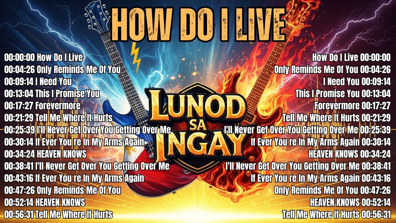 Skate Avenue PH - How Do I Live | Rock Cover Non-Stop Playlist 2026 | Cover by Lunod sa Ingay