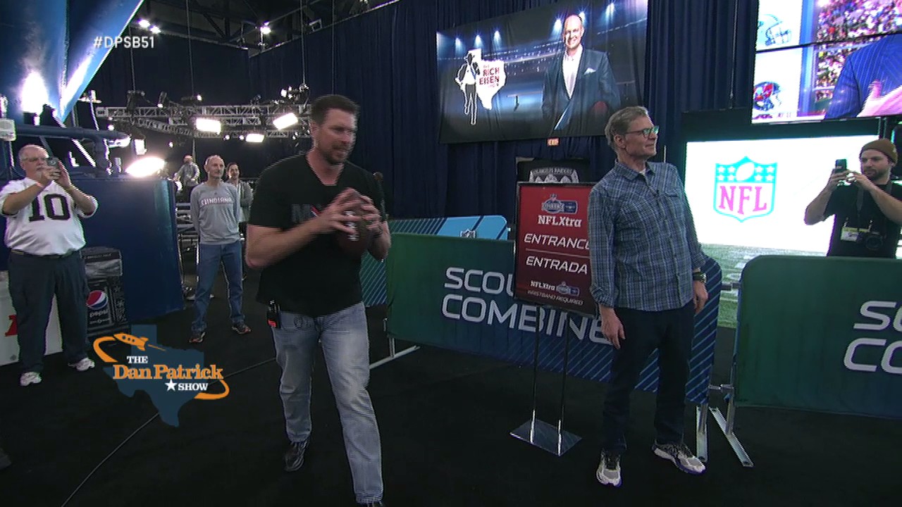 Live Look-In: Ryan Leaf Can Still Throw It Deep - 1/31/17