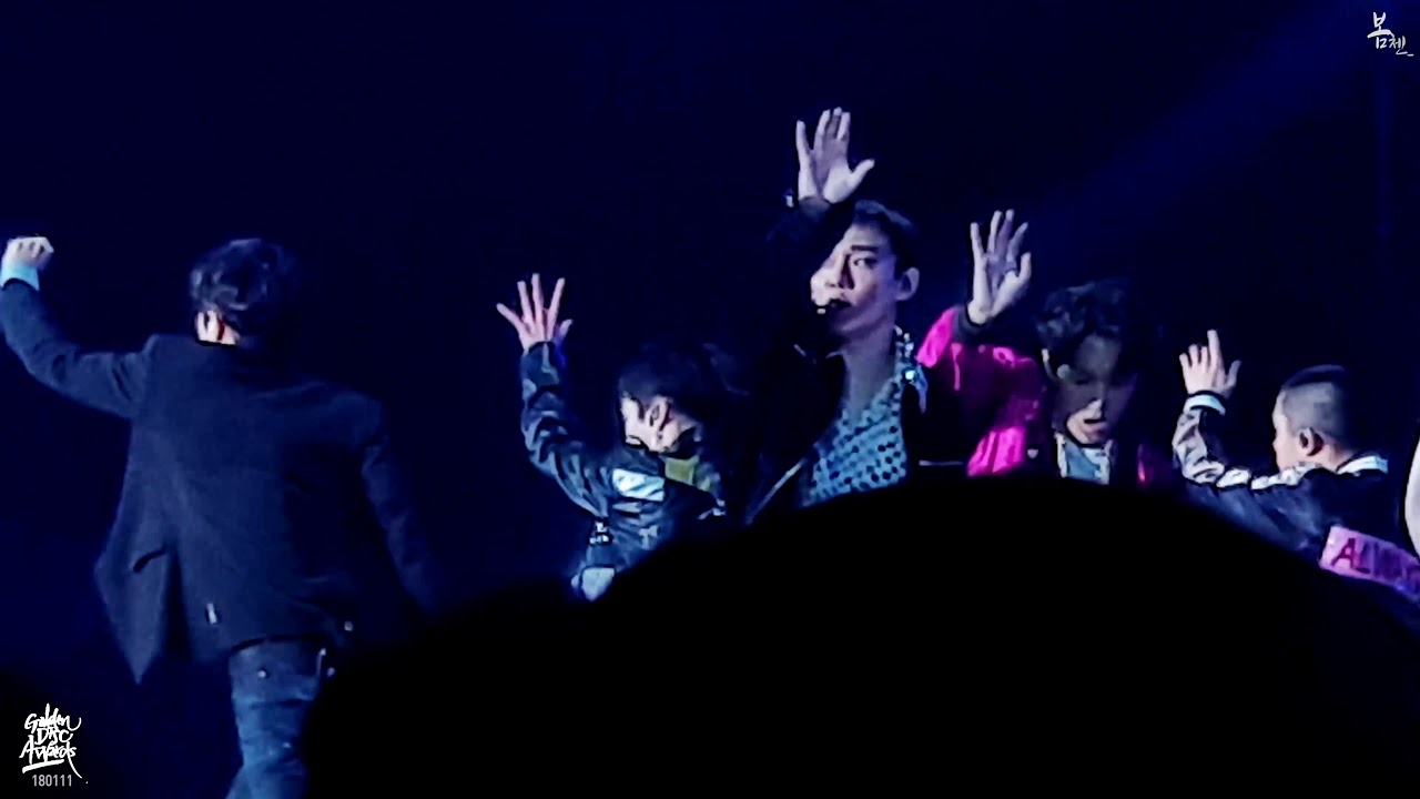 180111 golden disk awards_EXO_Diamond, run this _chen focus