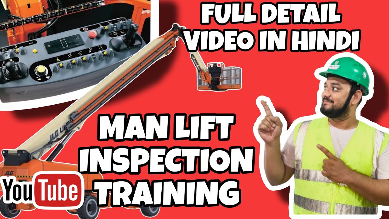 MEWP Inspection| Boom Lift Inspection | MEWP Training