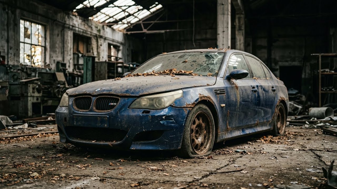 ASMR Car Restoration! BMW M5 2008 Full Restoration from Total Disrepair to Looking New