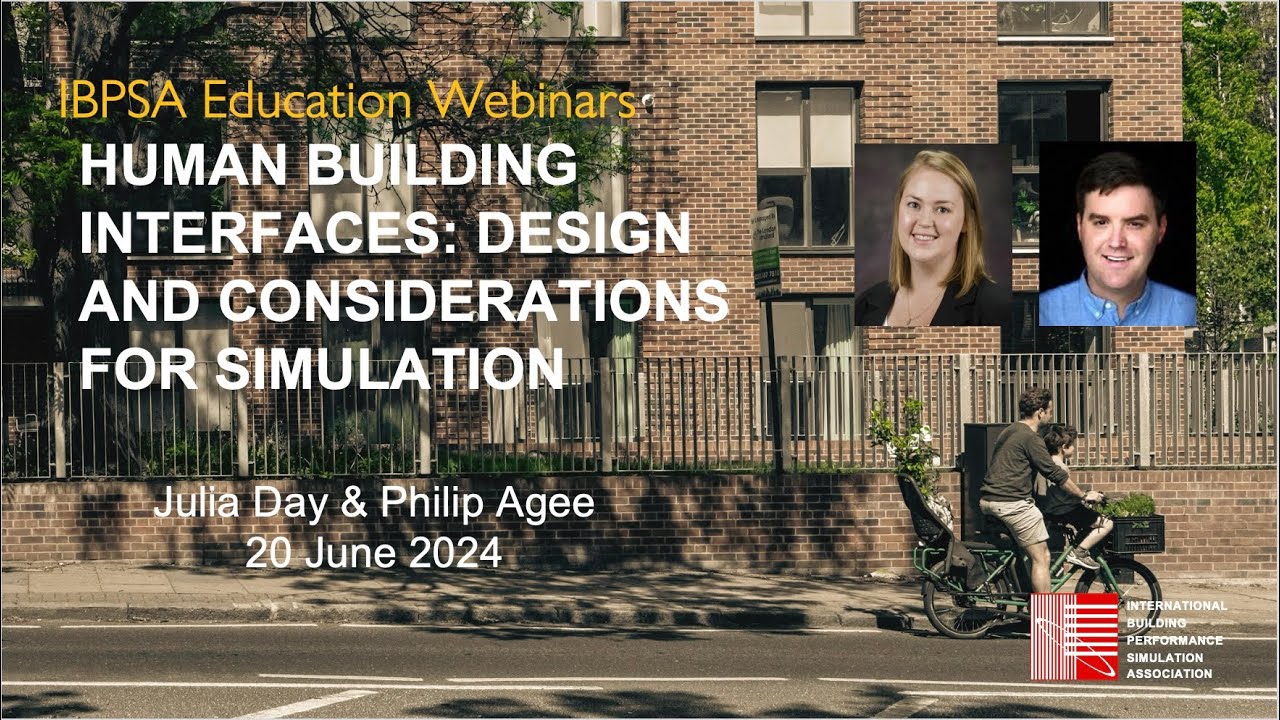 Human Building Interfaces - Design and considerations for simulation