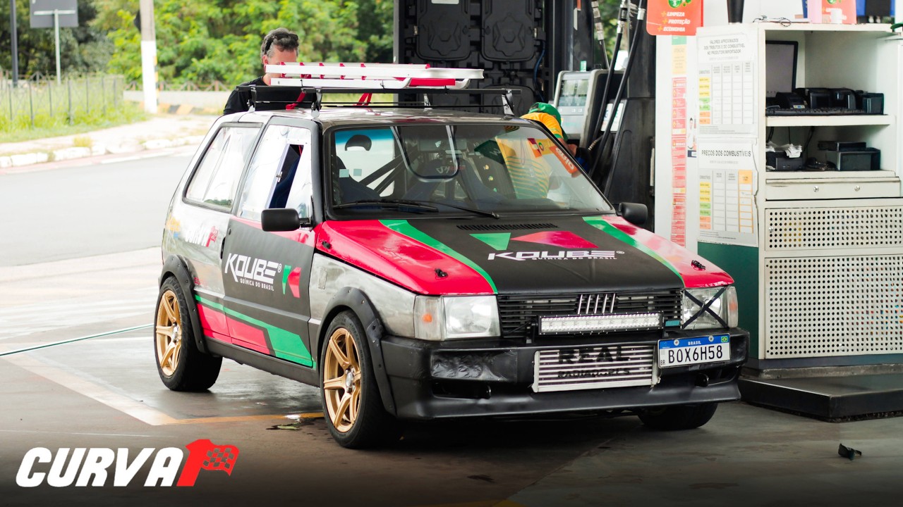 FIAT UNO PRONTO PARA O VELORPARK✔️ Partiu viajar 3000km!! 👀