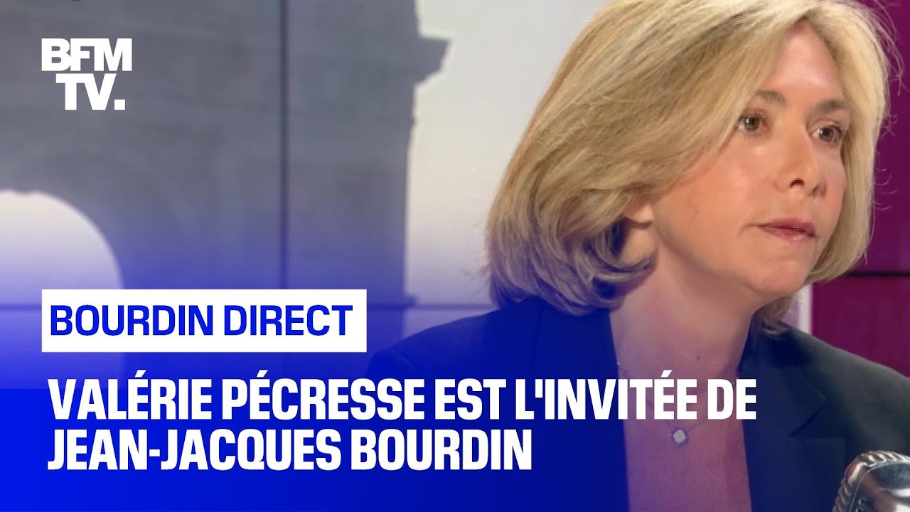 Valérie Pécresse face à Jean-Jacques Bourdin en direct