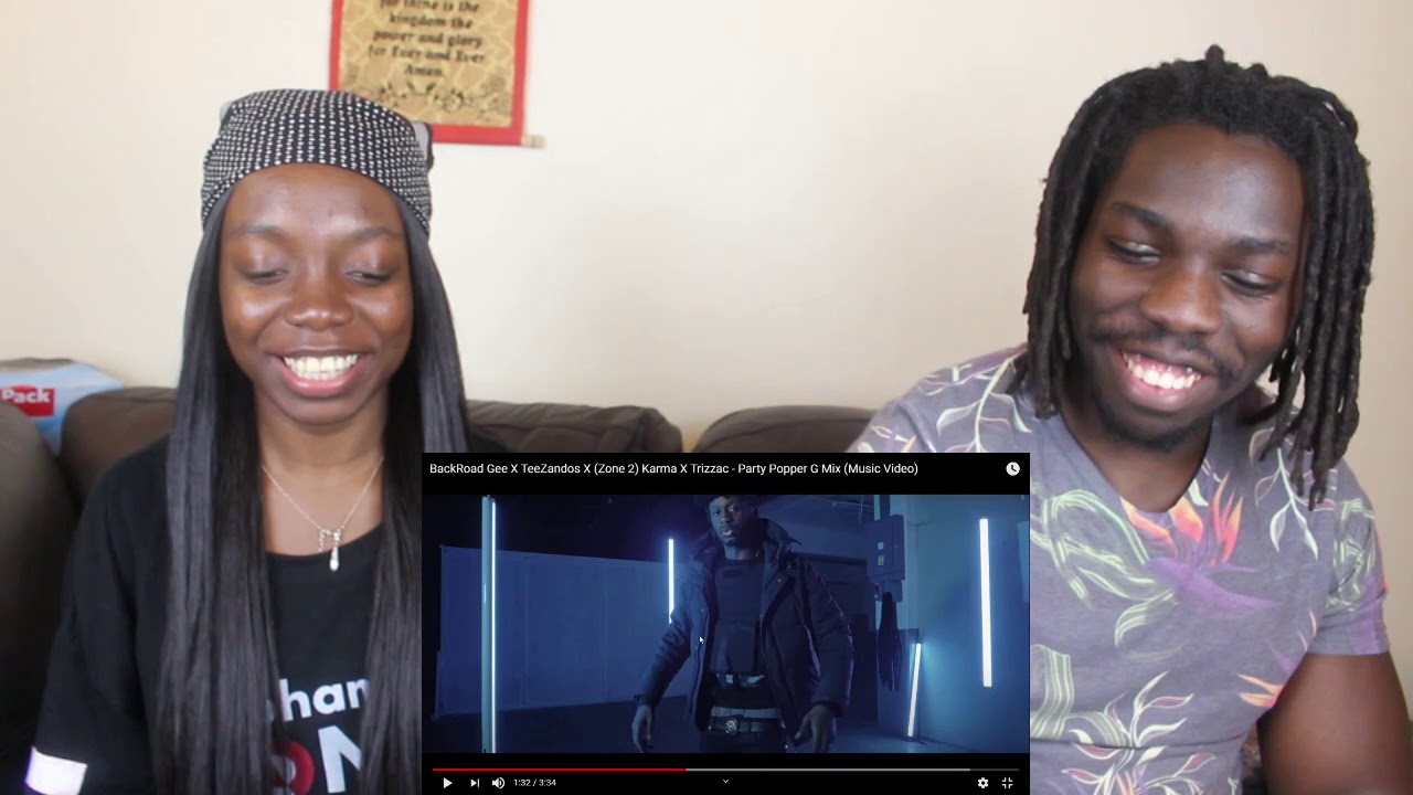 BackRoad Gee X TeeZandos X (Zone 2) Karma X Trizzac - Party Popper G Mix - REACTION VIDEO