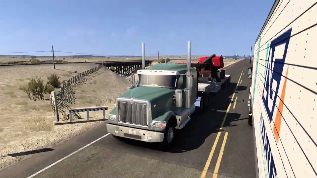 AMERICAN TRUCK SIMULATOR | ATS GAMEPLAY | TRUCK RASH DRIVING | TRUCK SIMULATOR | #ats #ats2