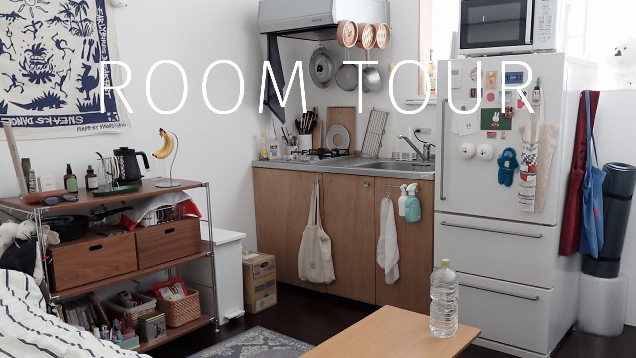 【ROOM TOUR】30代フリーランスフォトグラファー/都内8畳1R一人暮らし/25㎡以下/こだわりと実用性の詰まった小さなお部屋
