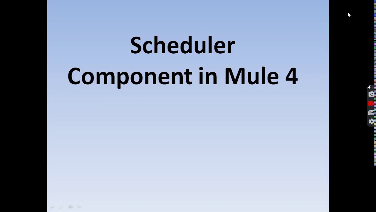 How to use Scheduler Component in Mule | Mulesoft Tutorial