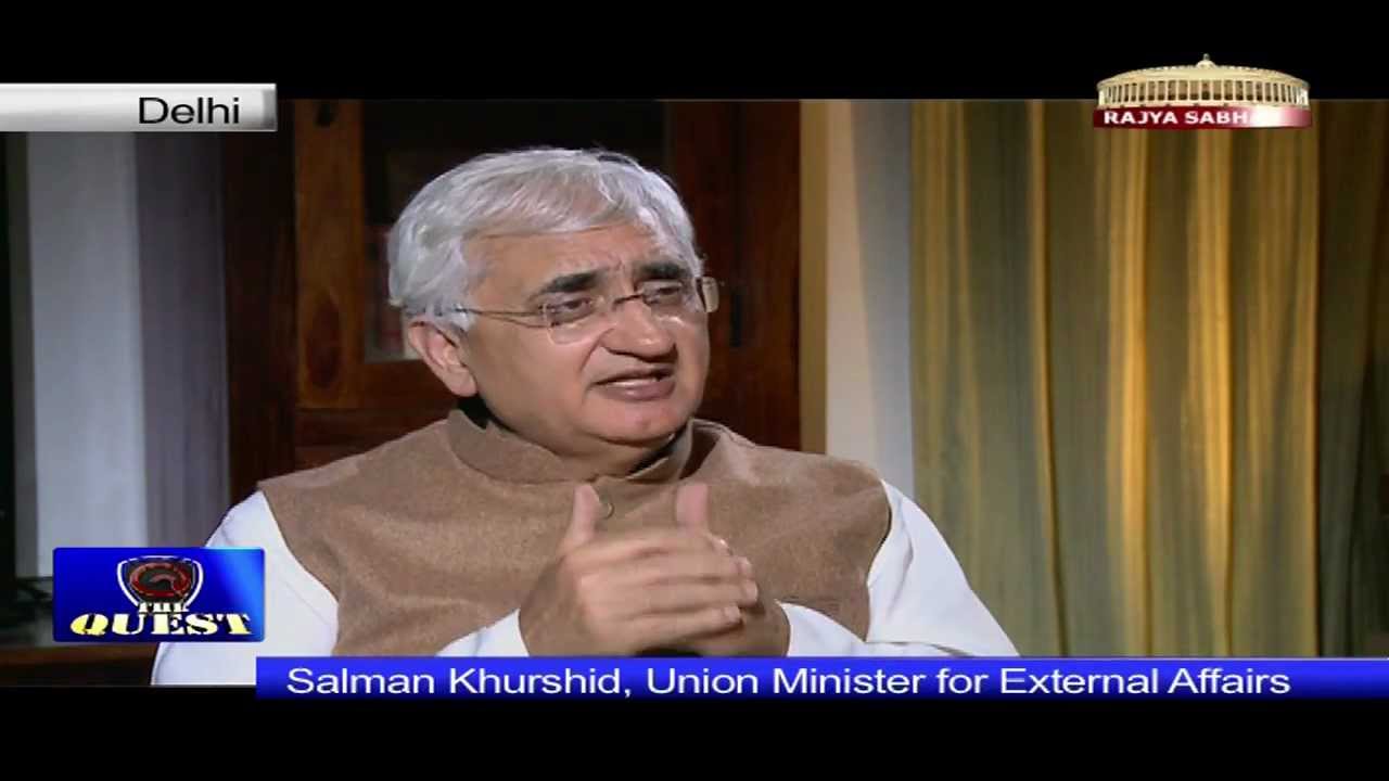 Salman Khurshid in 'The Quest'