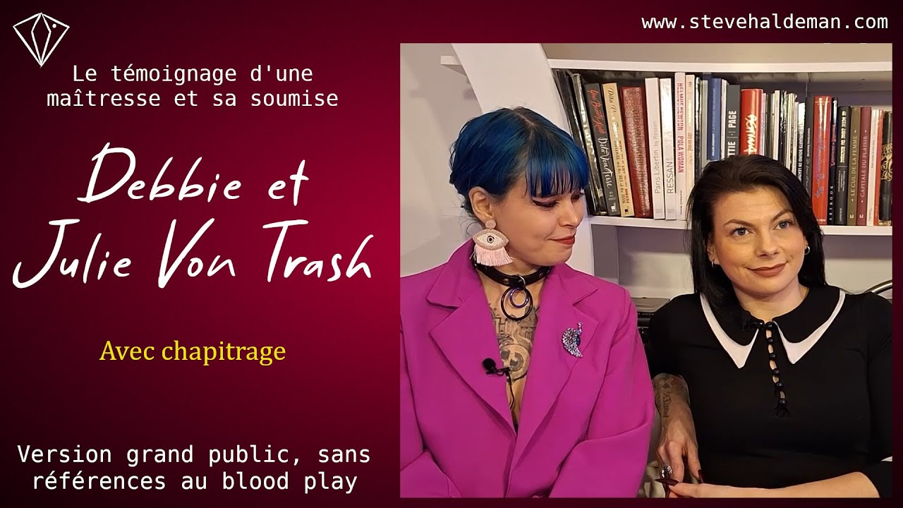 Témoignage : Debbie et Julie Von Trash, soumise et maîtresse ( version sans référence au blood play)