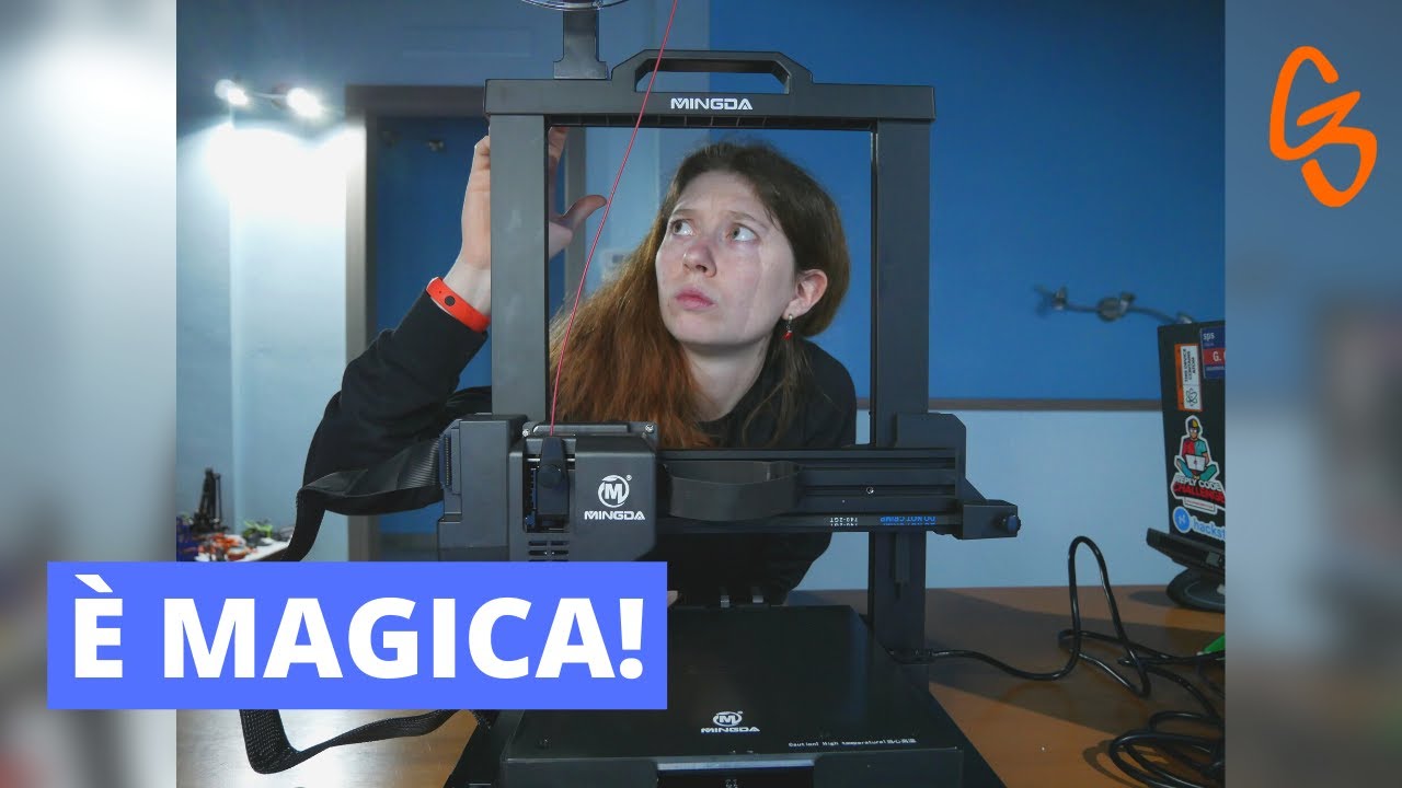La stampante PERFETTA per iniziare!! || Mingda Magician X