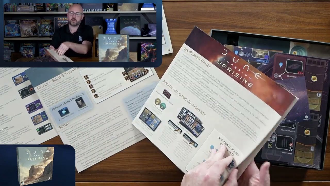 Dune: Imperium - Uprising unboxing!