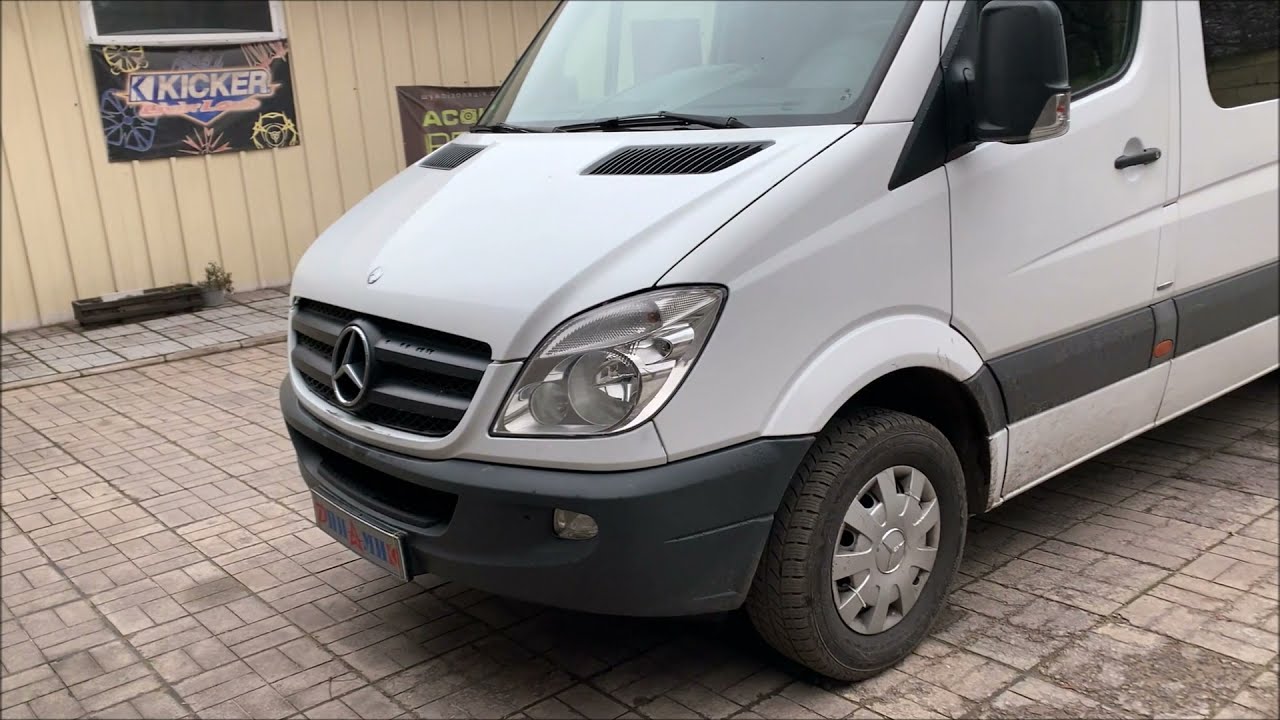 Mercedes Sprinter 316 комфорт и автозвук