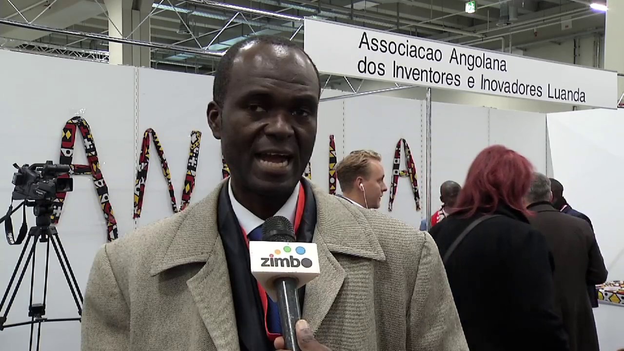 Angola e TV Zimbo no Primeiro dia da iENA   Nuremberg   Alemanha