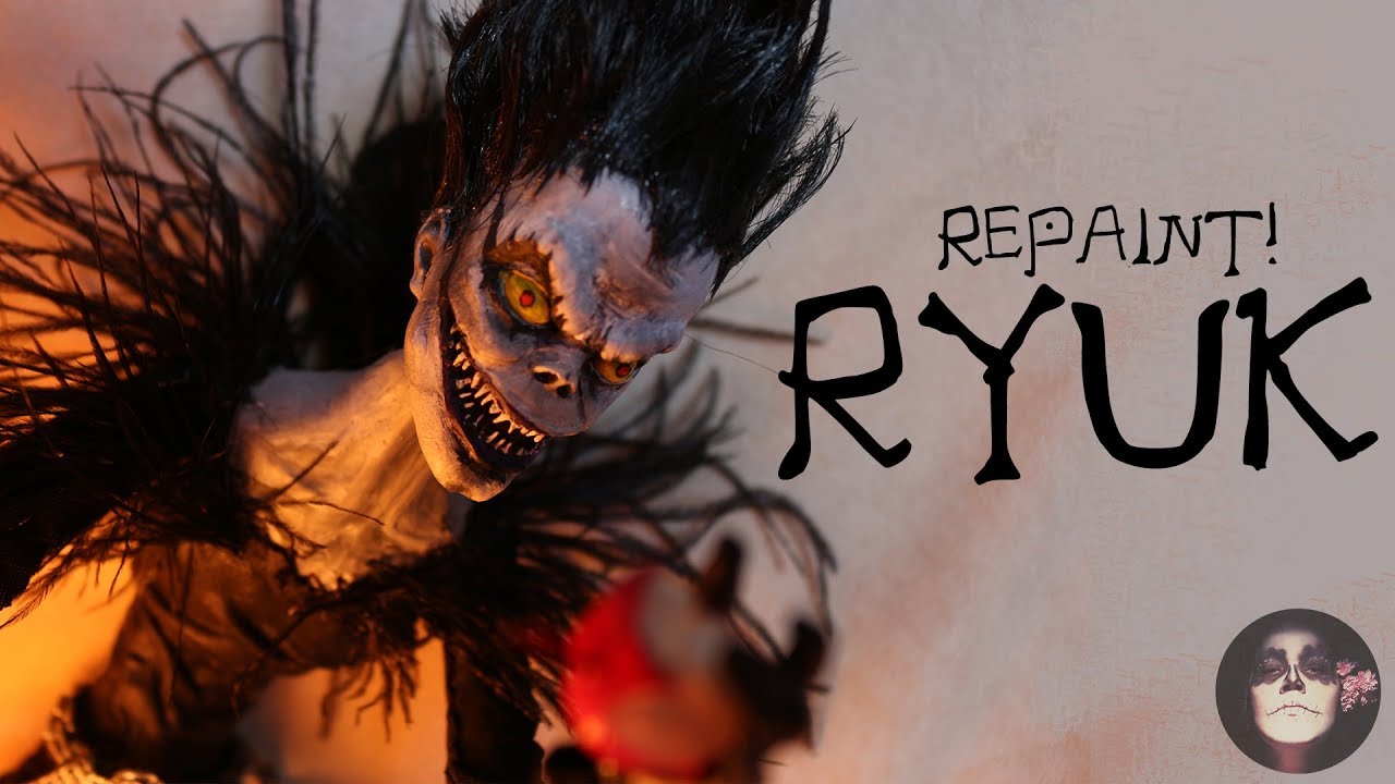 Halloween special Repaint! Ryuk Monster High OOAK custom doll