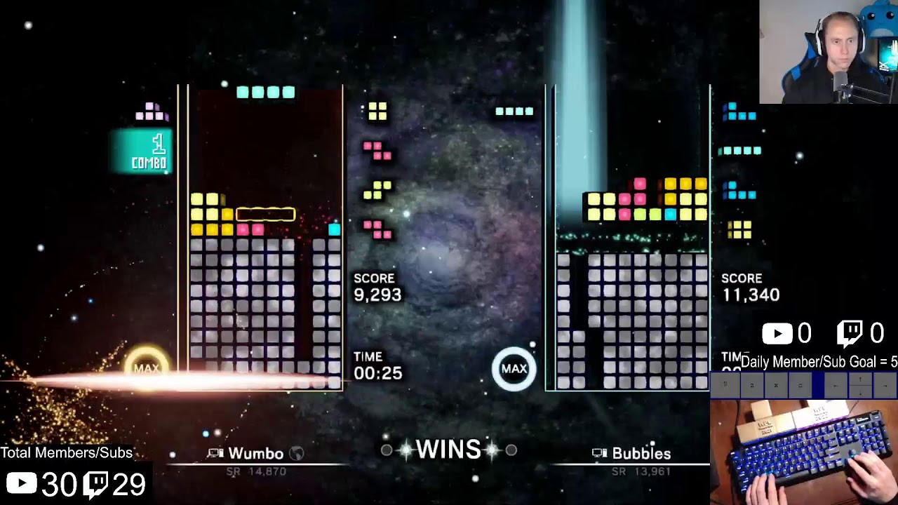 LIVE - Tetris Effect Practice! Daily Wumbo Livestream 2-11-26