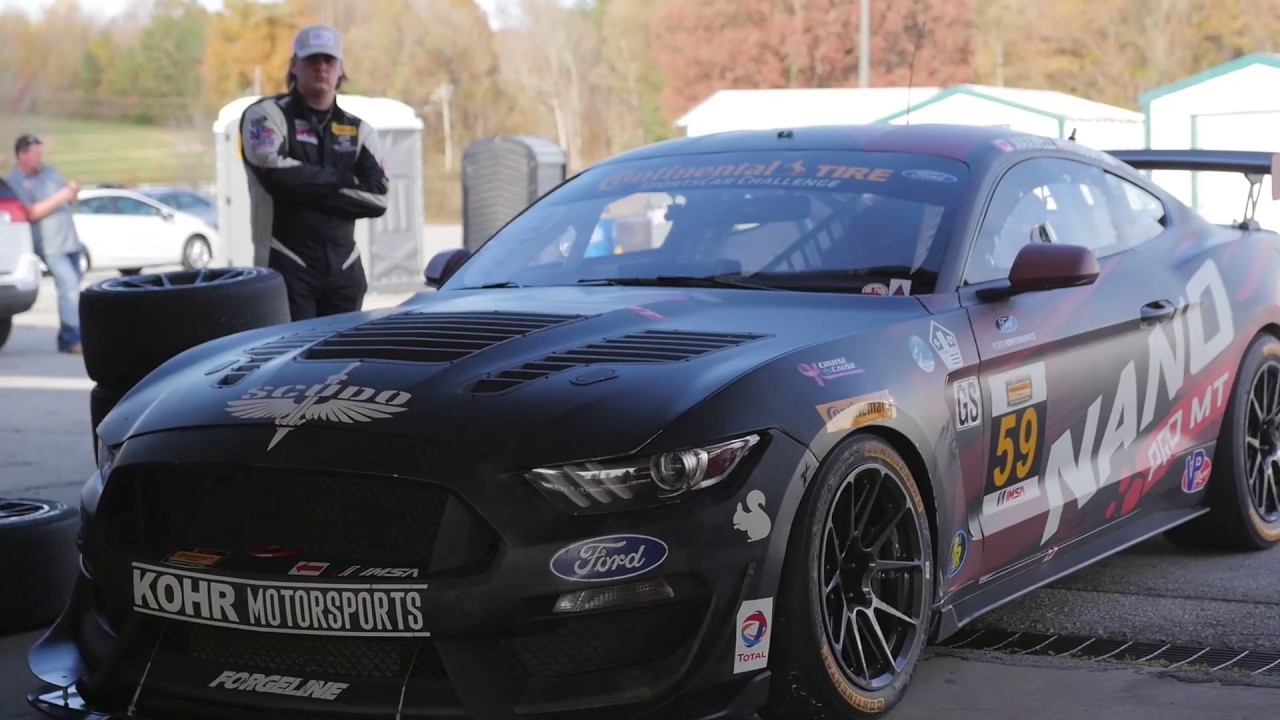 Road Atlanta Gt4 Mustang Testing