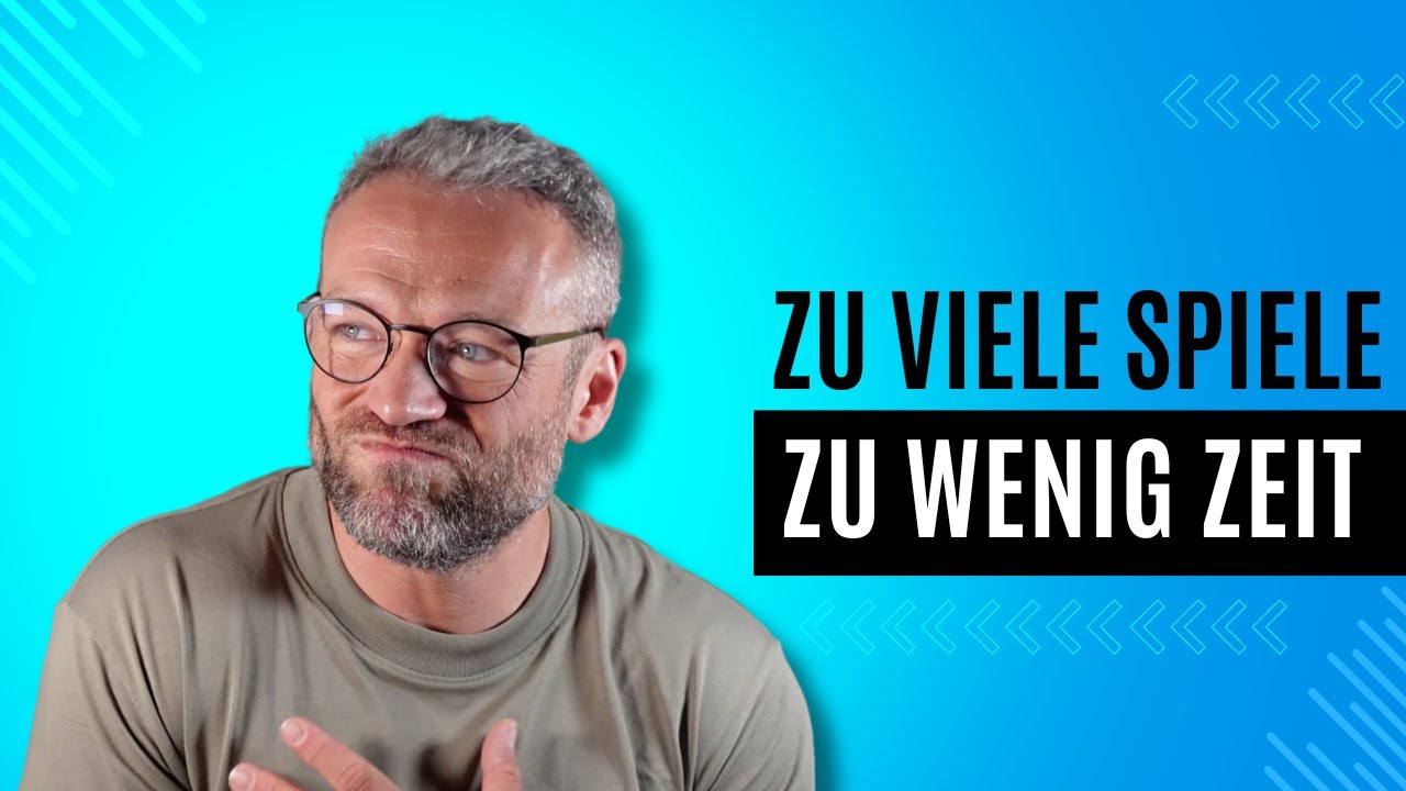 Überladen mit Games: Ein Familienvater ringt um Spielzeit