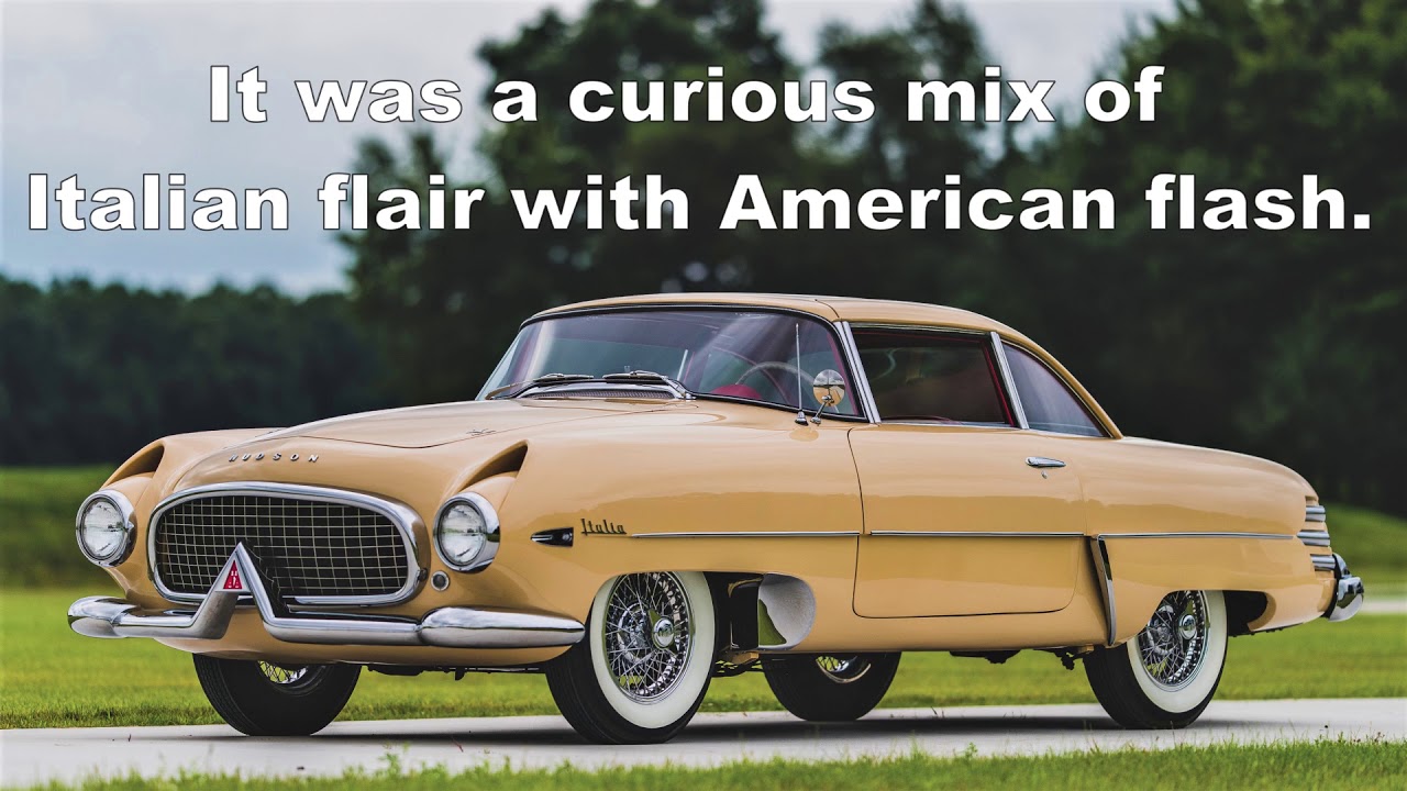 Hudson Italia (1953-1954) - interior, exterior, engines, details and more..