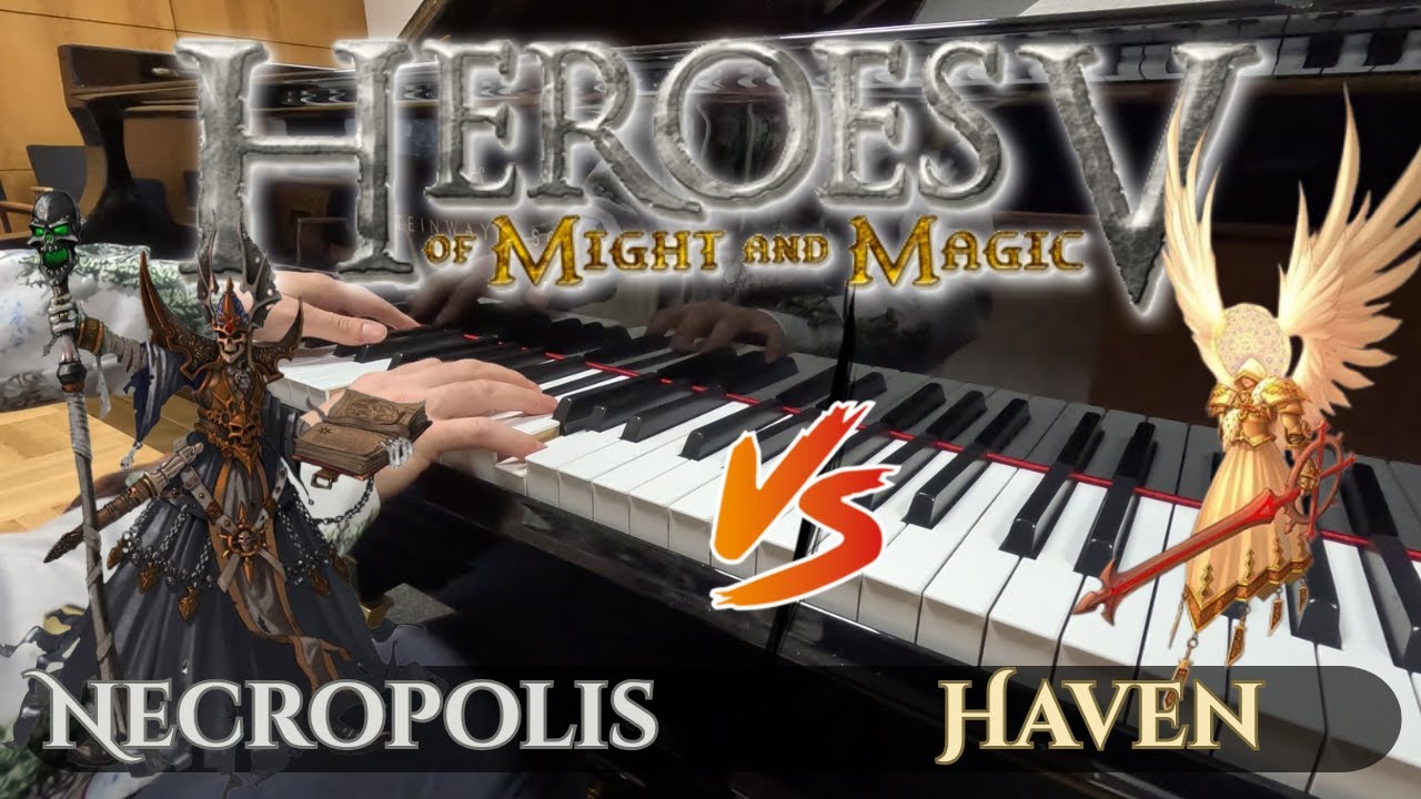 Heroes of Might and Magic V – Haven x Necropolis Theme (Piano Cover)