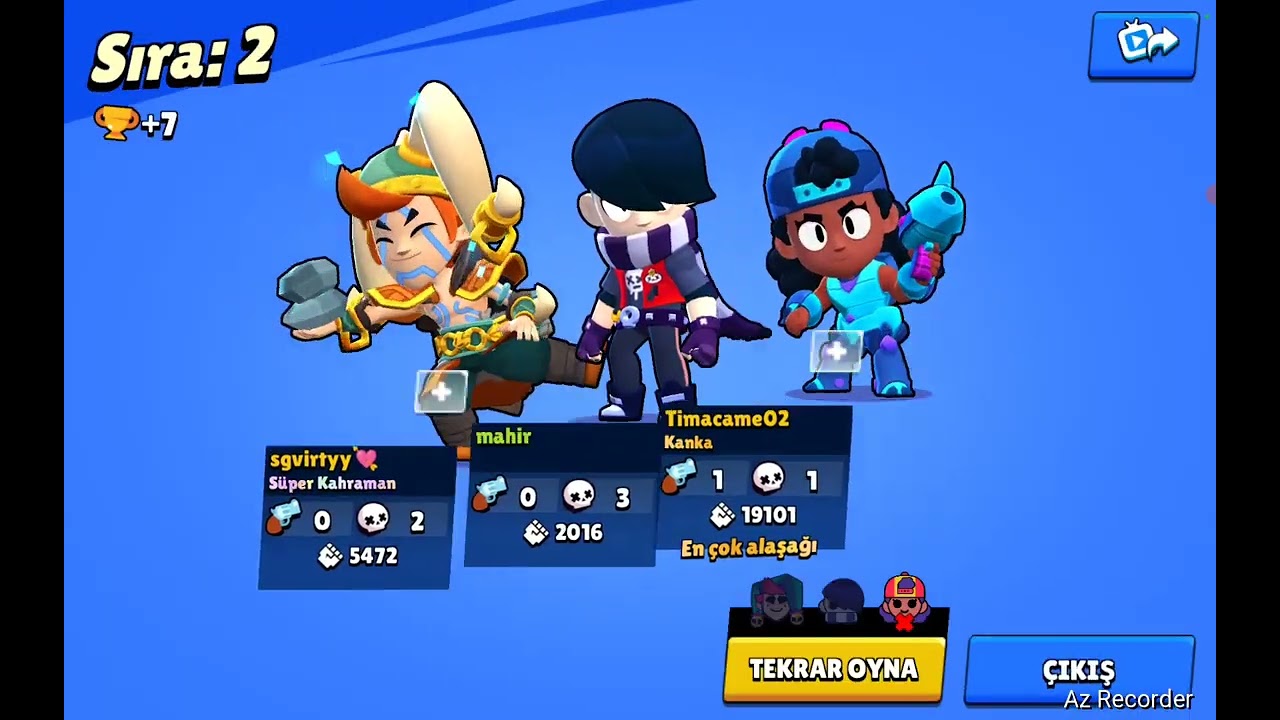 BRAWL STARS OYNADIM SÜRPRİZ KİŞİ 😂