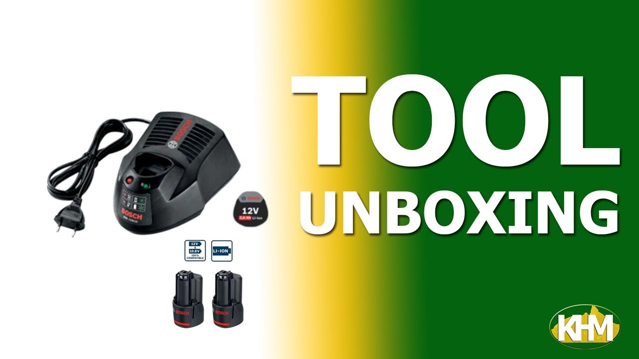 Bosch 12V Starter Kit Set for Cordless Tools Battery & Charger Bundle Quick Unboxing
