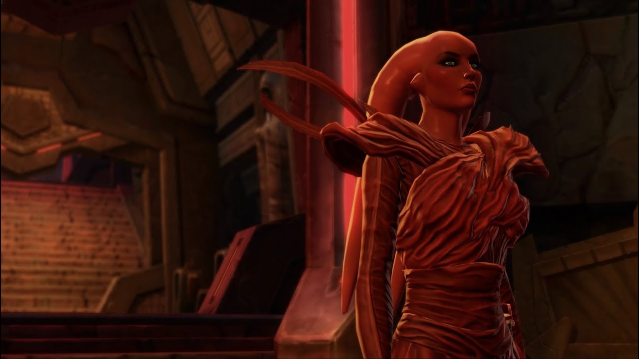 SWTOR - Twi'lek - Sith Warrior - Dark Side - Part 1 - Korriban