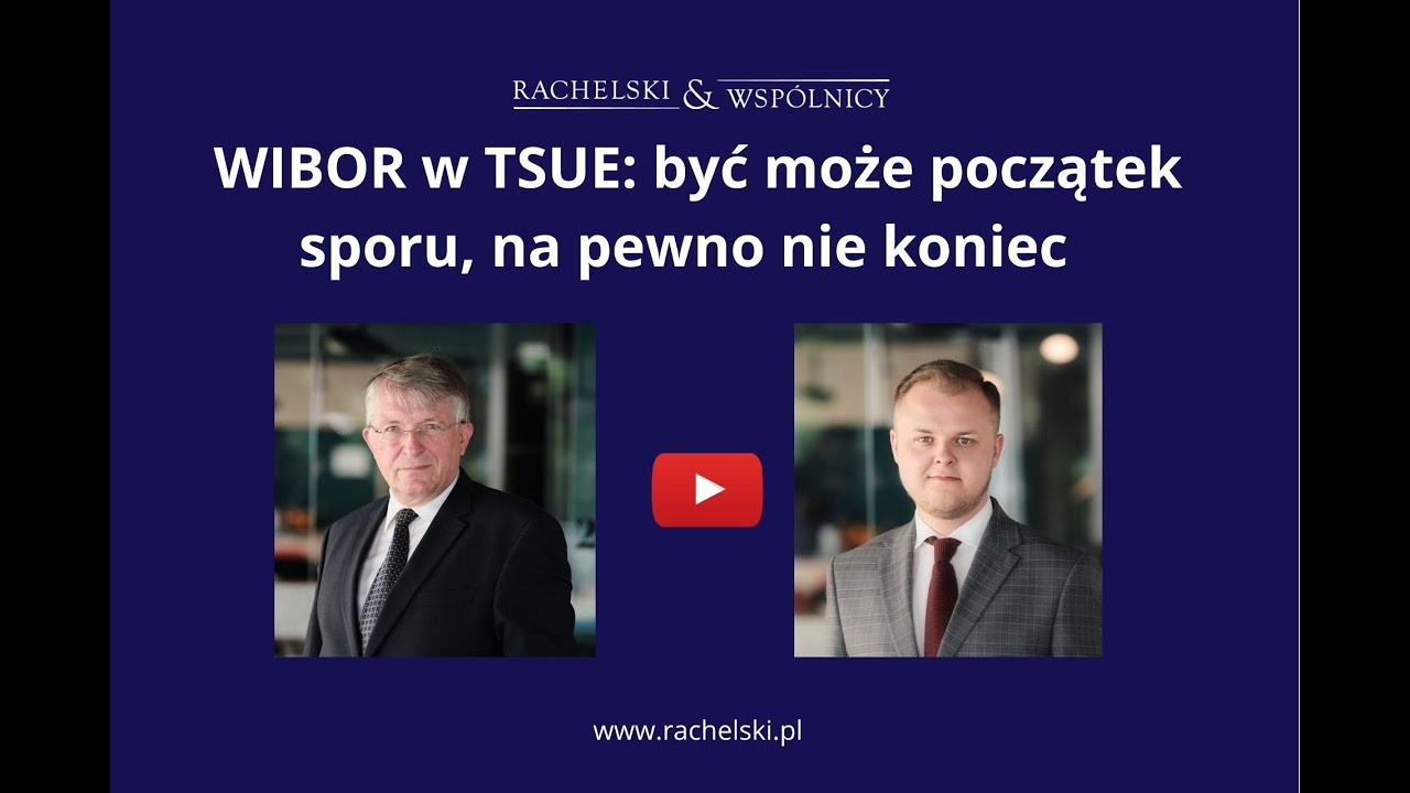 WIBOR, TSUE i możliwe konsekwencje dla rynku bankowego.