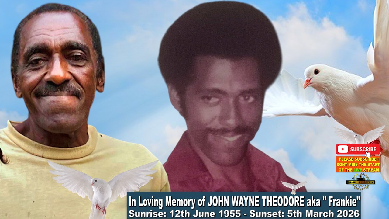 The Funeral Service of JOHN WAYNE THEODORE aka 