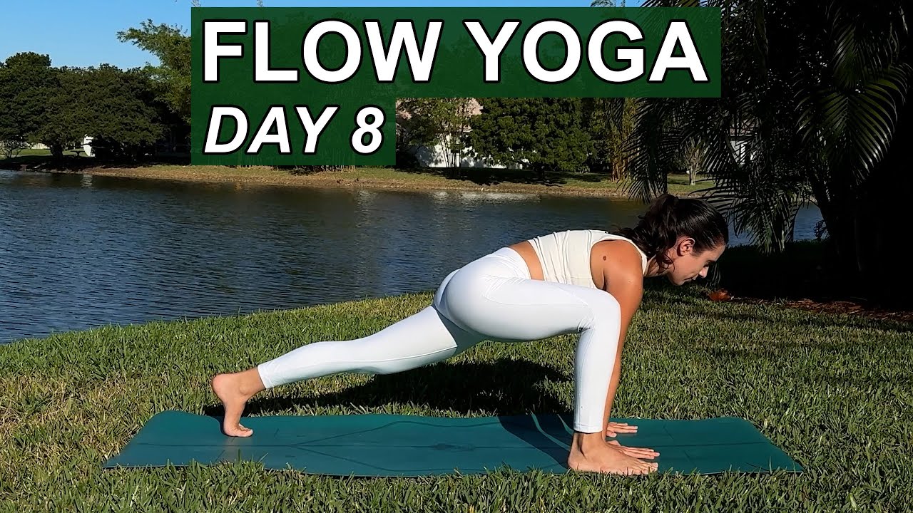 20 Min Flow Yoga | Day 8 of 14 Days of Yoga for Beginners Challenge