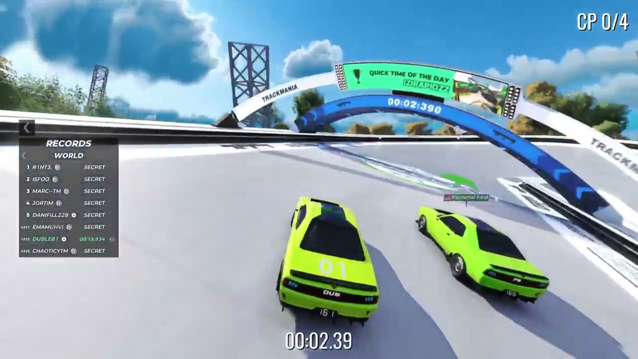 New Week // New discovery // Trackmania