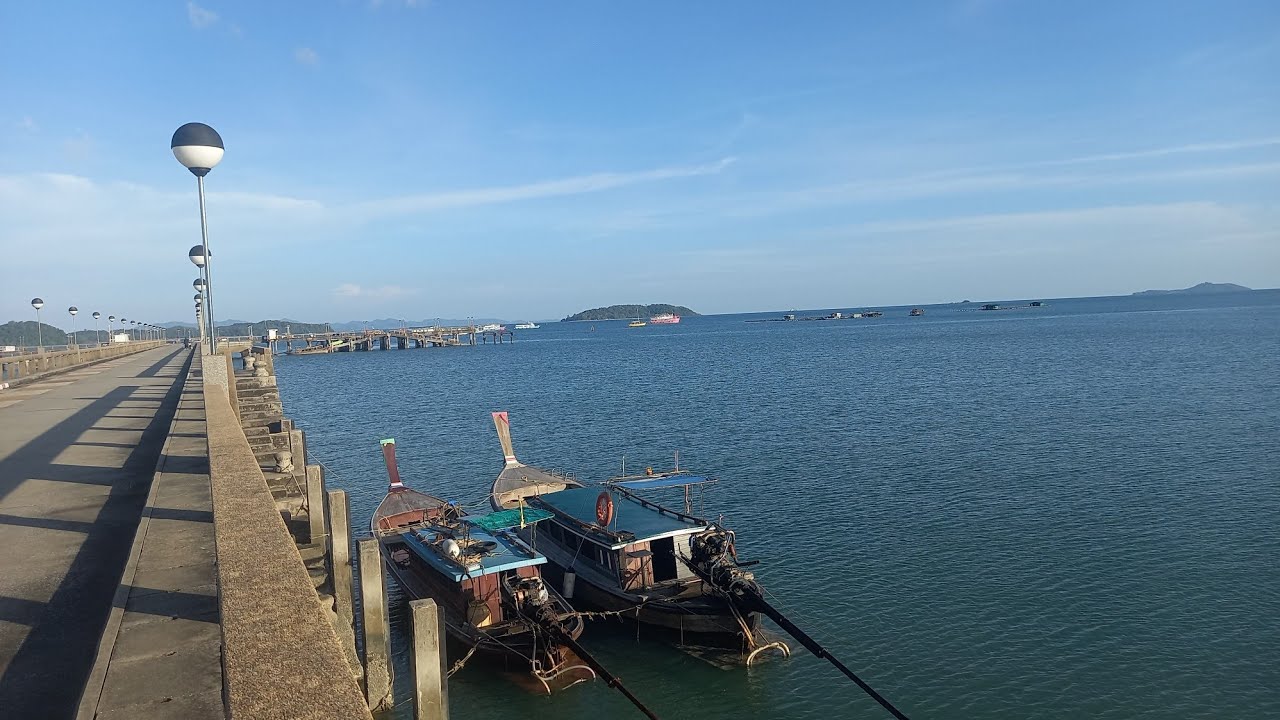 On Long Tail boat - Na Ka Noi to Ao Por Pier, Phuket, Thailand