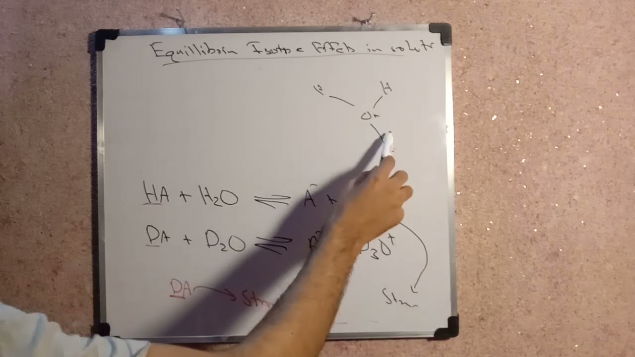 Equillibrium Isotope Effects in Solutions