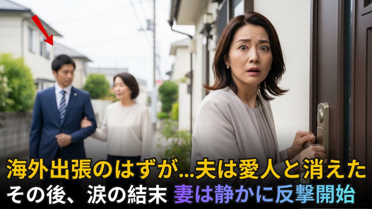 海外出張と言い残し愛人と去った夫――問い詰めることも泣くこともせず、妻が静かに動き始めた本当の理由