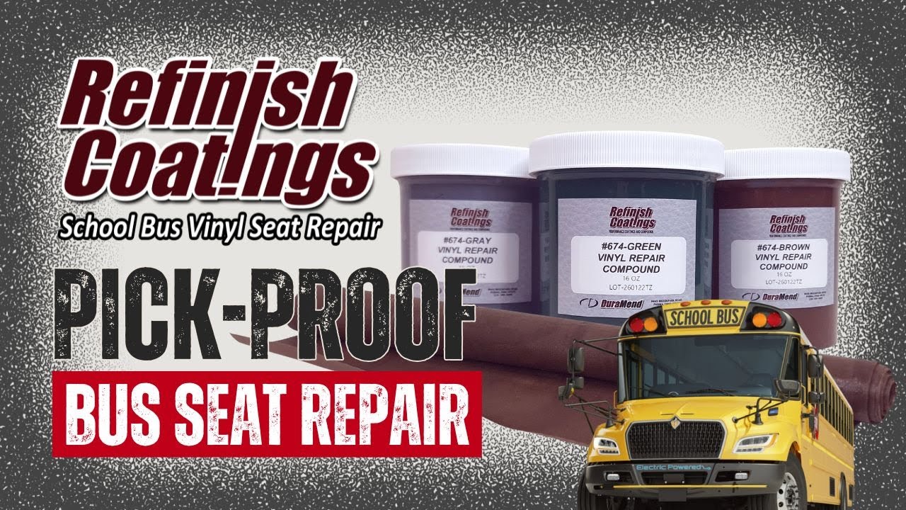 Absolutely Pick-Proof Bus Seat Repair