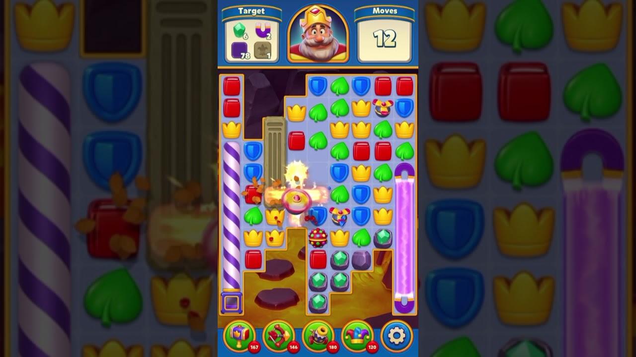Royal Match  Level 12576 thru 12580 👑