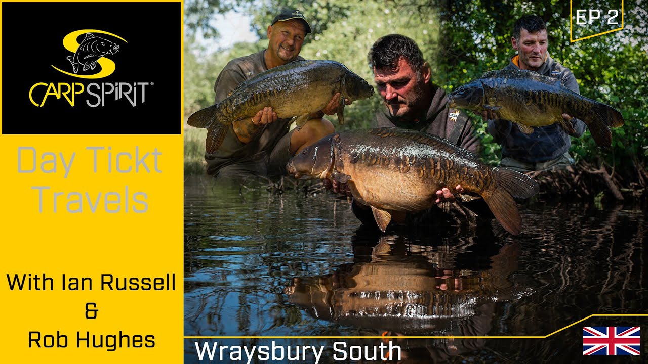 Carp Fishing  Day Ticket Travels 2  Ian Russell & Rob Hughes on Wraysbury