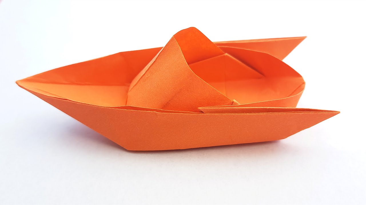 How to make a Paper Boat | Origami Paper Boat Tutorial | 摺紙船