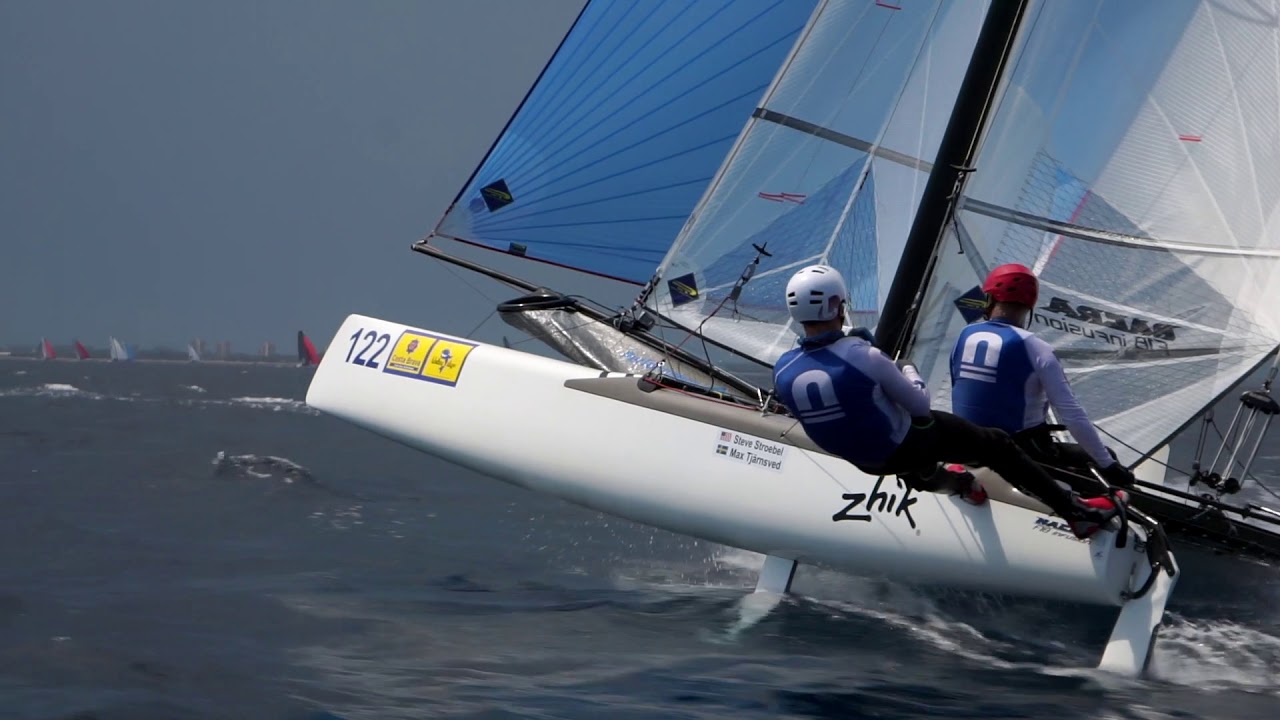 Nacra F18 Infusion   F18 Worlds 2019, Costa Brava, Spain V2