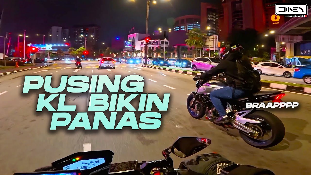 SUASANA BRAPP2 DALAM KL MALAM MINGGU ! | Yamaha MT-09 Malaysia Motovlog - Insta360 Ace Pro [4K]