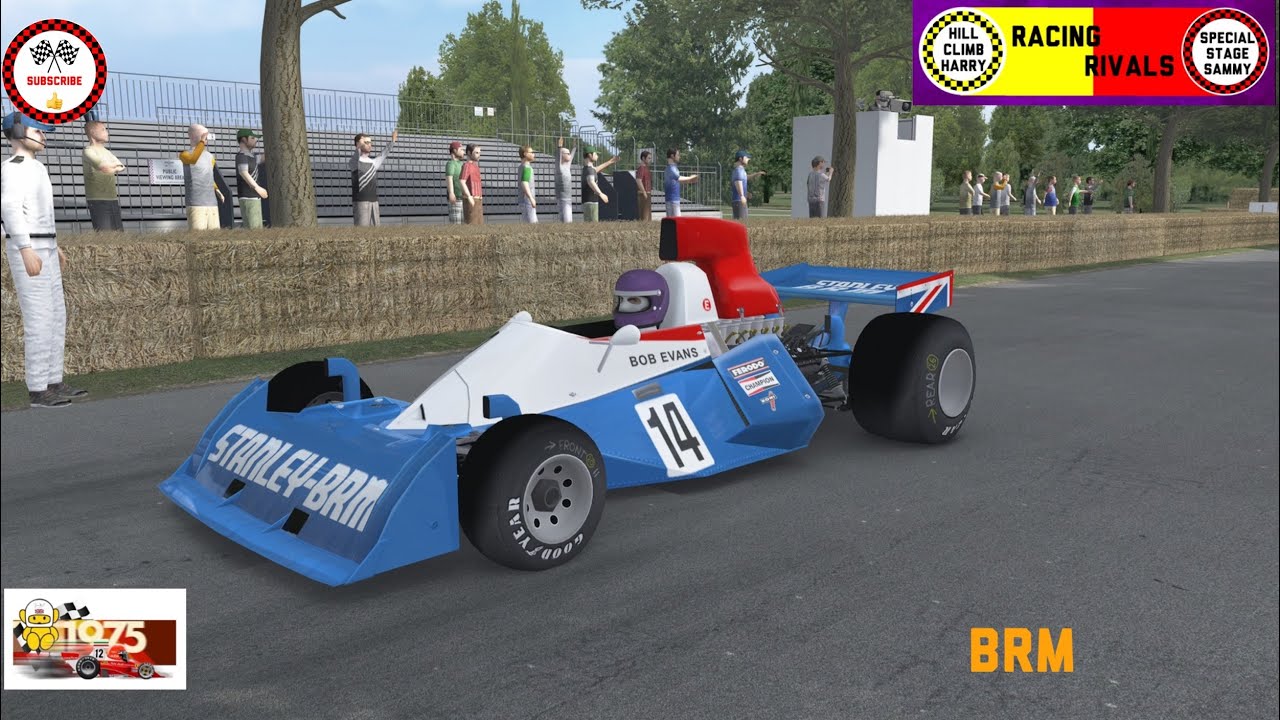 Assetto Corsa 7/24 - BRM P201 -  at Goodwood Hill Climb