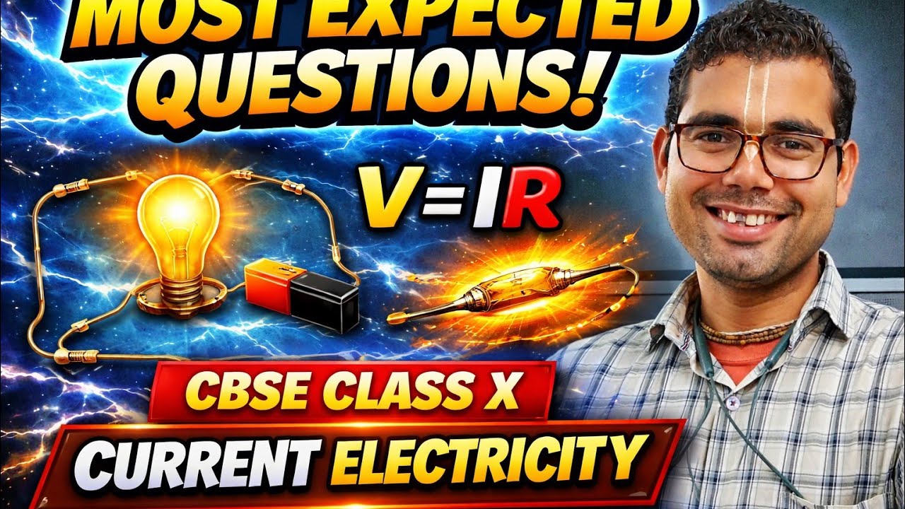 Current Electricity class 10th Most Expected Questions 2026