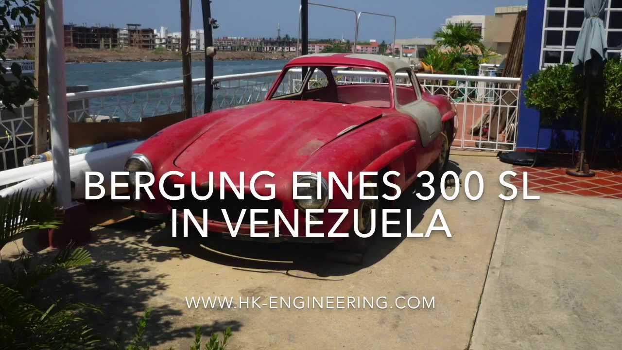 Bergung eines 300 SL in Venezuela