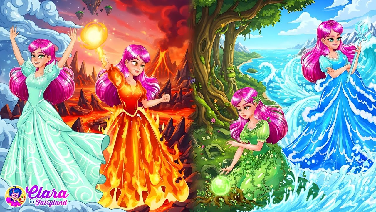 Battle Of The Elemental Dresses: Fire vs Water vs Air vs Earth